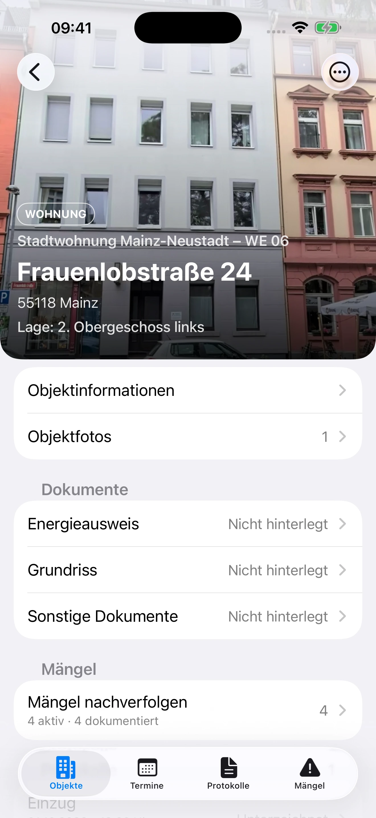 Immobilien Protokoll – Übergabeprotokolle in wenigen Klicks