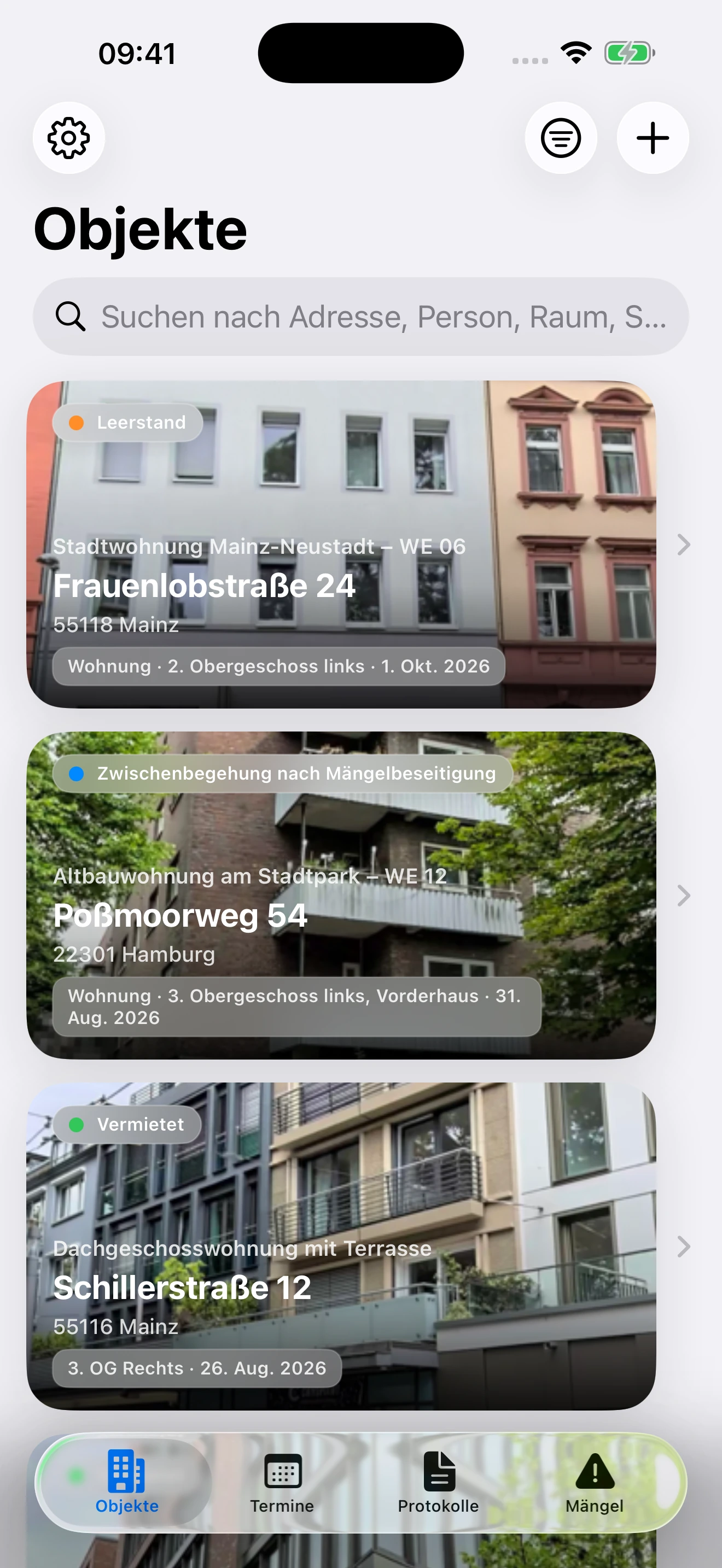 Immobilien Protokoll – Übergabeprotokolle in wenigen Klicks